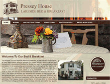 Tablet Screenshot of presseyhouse.com